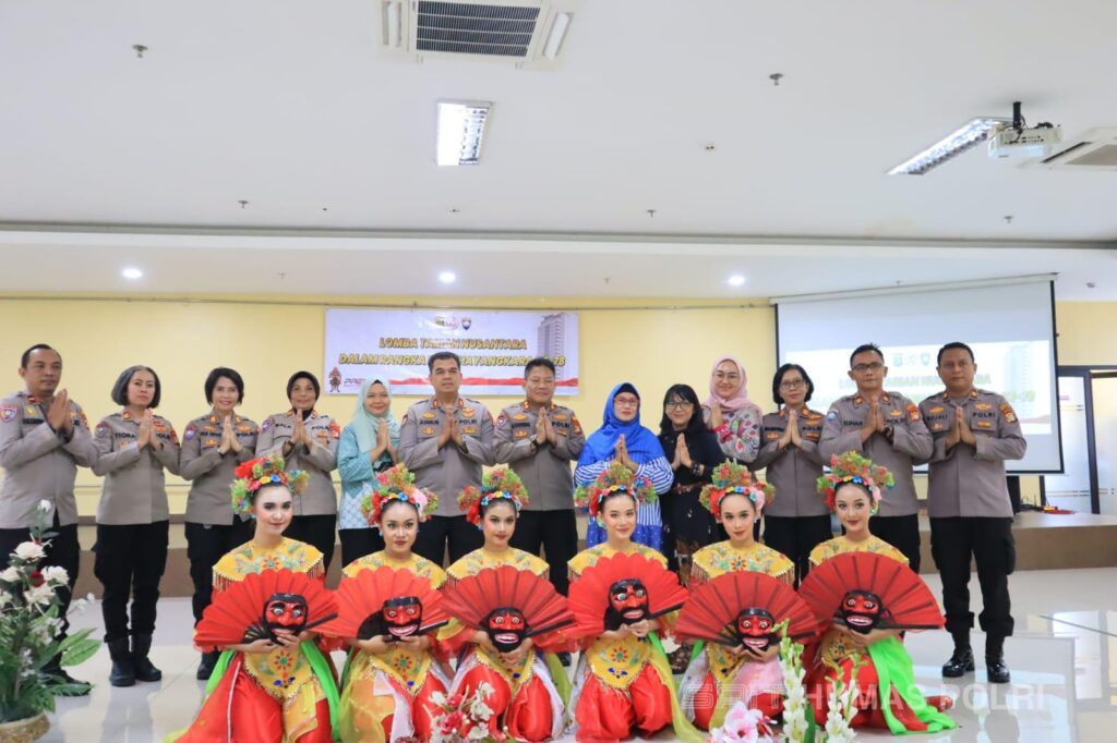 Lomba Tarian Nusantara di Bekasi Meriahkan HUT Bhayangkara Ke-78