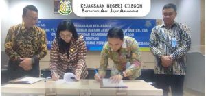 PERJANJIAN KERJASAMA ANTARA PT.BANK PEMBANGUNAN DAERAH JAWA BARAT DAN BANTEN. TBK CABANG CILEGON DENGAN KEJAKSAAN NEGERI CILEGON TENTANG PENANGANAN MASALAH HUKUM BIDANG PERDATA DAN TATA USAHA NEGARA
