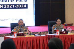 Biro Rena Polda DIY Gelar Rakor Pelaporan Kegiatan Prioritas Polri Triwulan II Tahun 2024