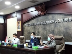 Pertemuan ASEANAPOL Virtual Dialogue on the Issues of Tackling Trafficking in Persons.