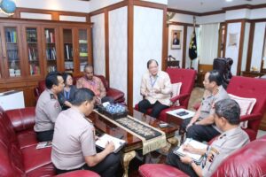 Audensi Wakapolri dengan Mr. R.M. Michael Tene, DSG of ASEAN for CCA