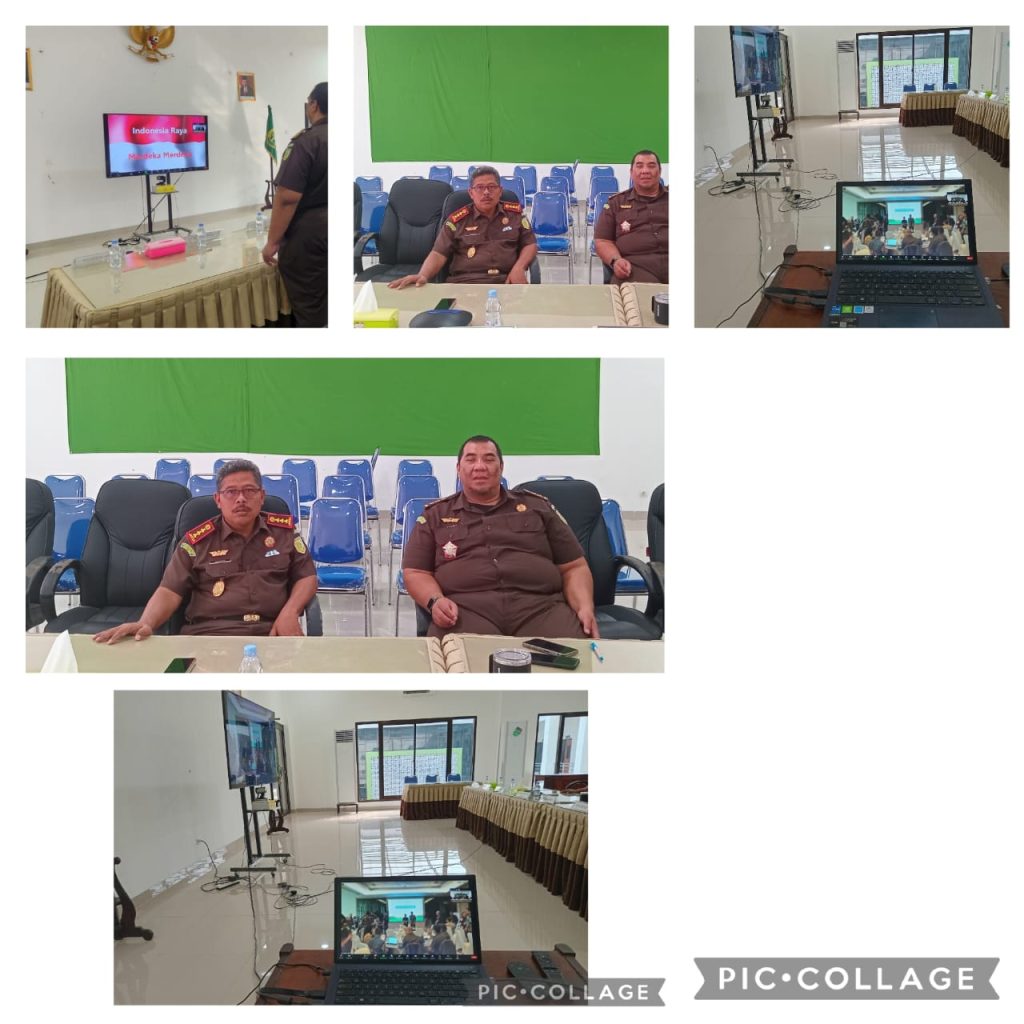 VIDEO KONFRENSI FORUM GRUPG BUKTIG DISCUSION TENTANG PENANGANAN BARANG BUKTI ASET KRIPTO