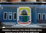 Penerima Manfaat PKH Desa Binong Kena Potongan 20.000 Rupiah Pertahap Pencairan