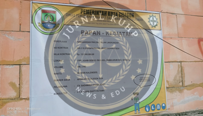 Pokir Dewan di Link Asem Gembong Kecamatan Grogol Abaikan K3