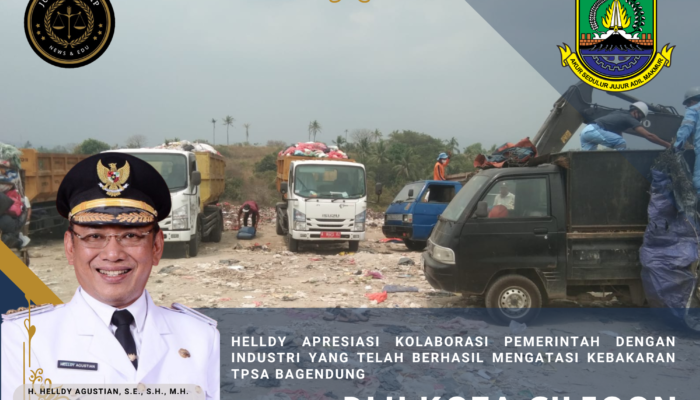 Helldy Apresiasi Kolaborasi Pemerintah dengan Industri Yang Telah Berhasil Mengatasi Kebakaran TPSA Bagendung