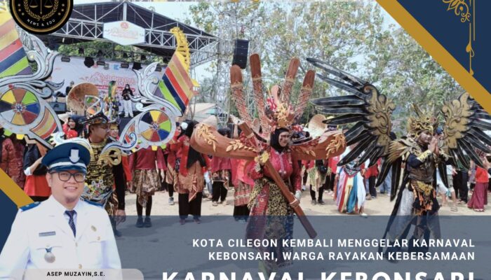 Kota Cilegon Kembali Menggelar Karnaval Kebonsari, Warga Rayakan Kebersamaan