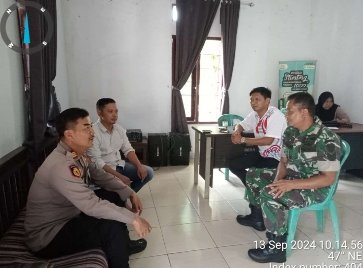 Klarifikasi Kepala Desa Sangiang Tanjung Soal Proyek Jalan Paving Block.