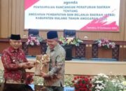 DPRD Kabupaten Malang Gelar Rapat Paripurna Dengan Agenda Penyampaian RANPERDA APBD TA 2025