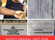Kades Krakal (AP) Kab. Kebumen, Resmi Dilaporkan Ke Polres Kebumen