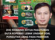Zeki Riswandi Ketua Paguyuban Duta Koperasi Lebak Ungkap Soal Pungutan Uang Pada Pameran UMKM Harkop 2024