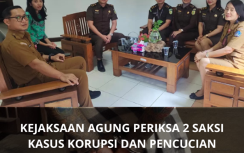 Kejaksaan Agung Periksa 2 Saksi dalam Kasus Korupsi dan Pencucian Uang PT Duta Palma Group