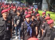 Grib Jaya DPC Kabupaten Lebak Terjunkan Ratusan Anggotanya Kawal Pelantikan Prabowo