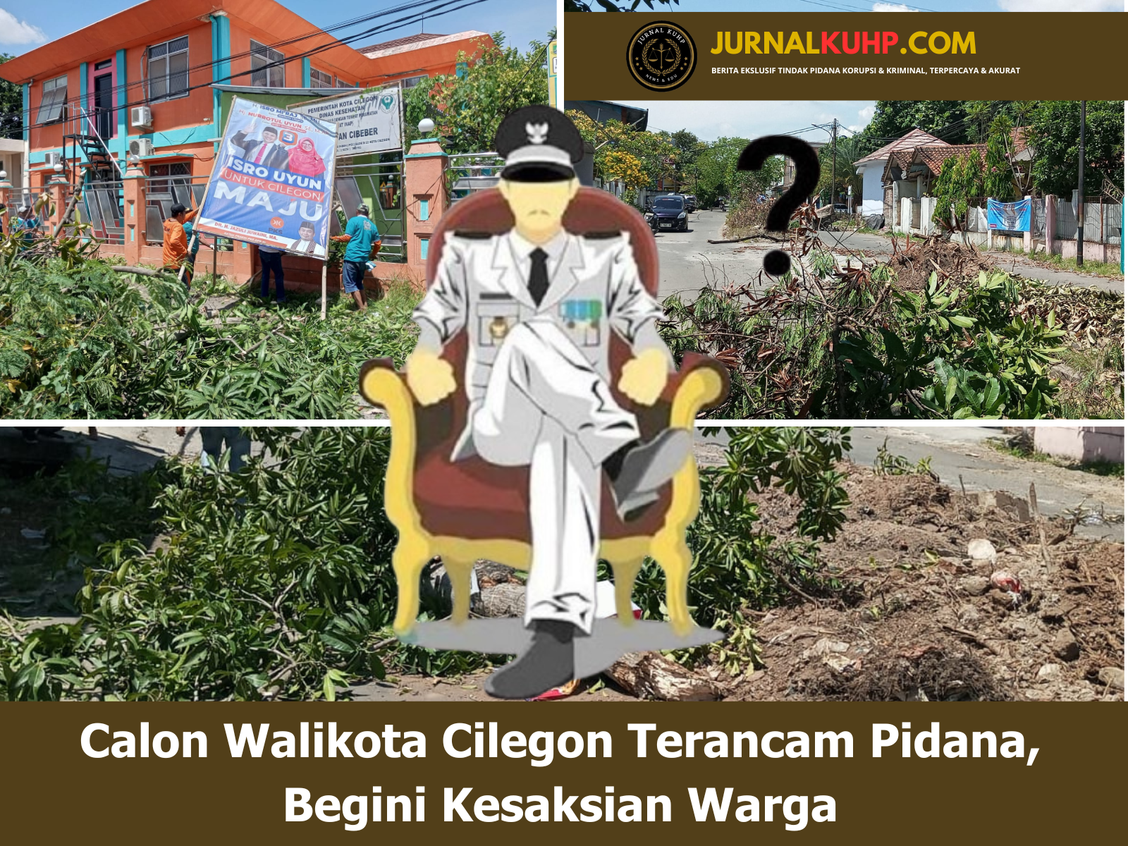 Calon Walikota Cilegon Terancam Pidana, Begini Kesaksian Warga