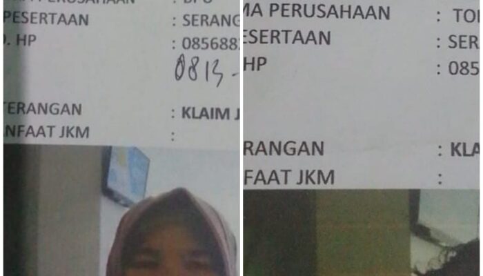 Dugaan Potensi Maladministrasi BPJS Jamsostek Serang Peserta BPU Tuntut Hak JMK