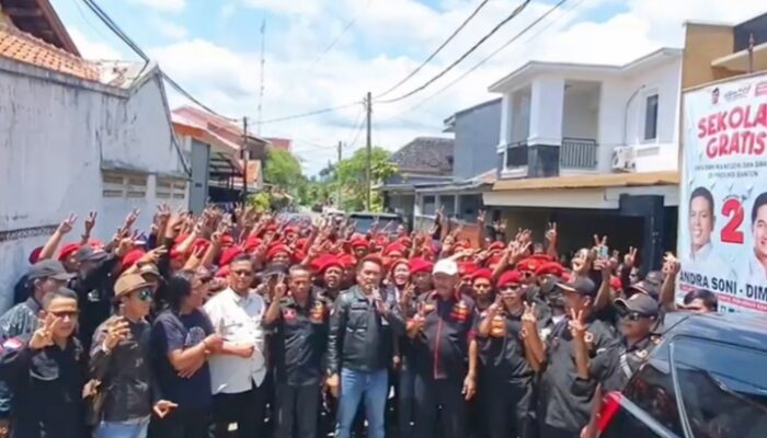 Grib Jaya DPC Lebak Gelar Deklarasi Dukung Andra – Dimyati