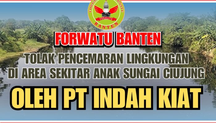 Forwatu Banten Gelar Aksi Peduli Lingkungan (APEL) Melepas Puluhan Ikan di Lokasi Sungai Yang Tercemar Limbah PT Indah Kiat