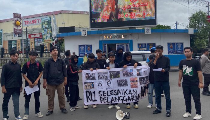 Lima Tuntutan Red Blue Force Community Pada Aksi Demo Hari HAM Internasional