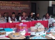 Bareskrim Polri Gerebek Pabrik Narkoba di Bandung