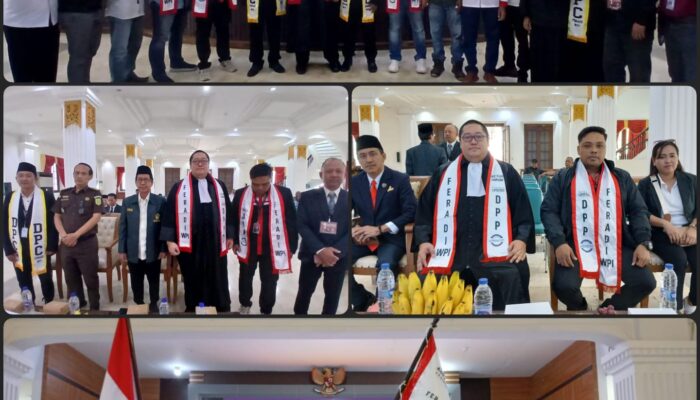 Ketua Umum Pusat Bantuan Hukum DPP Feradi WPI, Adv. Donny Andretti, S.H., S.Kom., M.Kom., C.Md., Resmi Melantik Sukindar Menjadi Ketua Dewan Pimpinan Cabang (DPC) Feradi WPI Kota Semarang . 