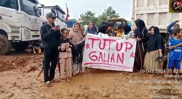 Galian Tanah Merah Papanggo Tutup Permanen di Demo Ratusan Warga