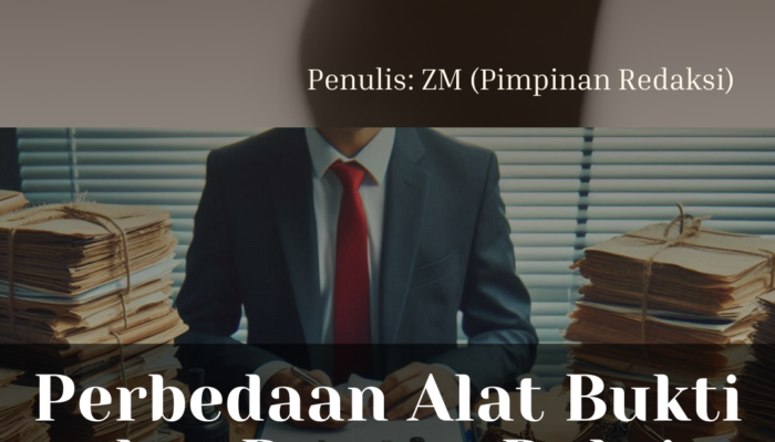 Perbedaan Alat Bukti dan Barang Bukti dalam Hukum Pidana dan Perdata: Konten Edukatif