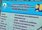 Diduga Kualitas Bahan Kurang Baik, Jalan Gintung Pamundayan, Kecamatan Cijaku Nampak Sudah Terlihat Adanya Kerusakan
