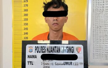 Polsek Kuantan Mudik Ungkap Kasus Pencurian Warung Grosir di Desa Gunung