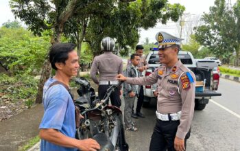 Satgas Gakkum Ops Keselamatan Lancang Kuning 2025 Patroli Siang Antisipasi Gangguan Kamseltibcar Lantas Jelang Bulan Suci Ramadhan 1446 H