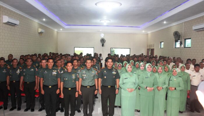 Danrem 074 Instruksikan Dukung Program Pemerintah Termasuk Ketahanan Pangan