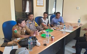 Polsek Kuantan Hilir Laksanakan Rapat Ketahanan Pangan Dukung Program ASTA CITA Presiden