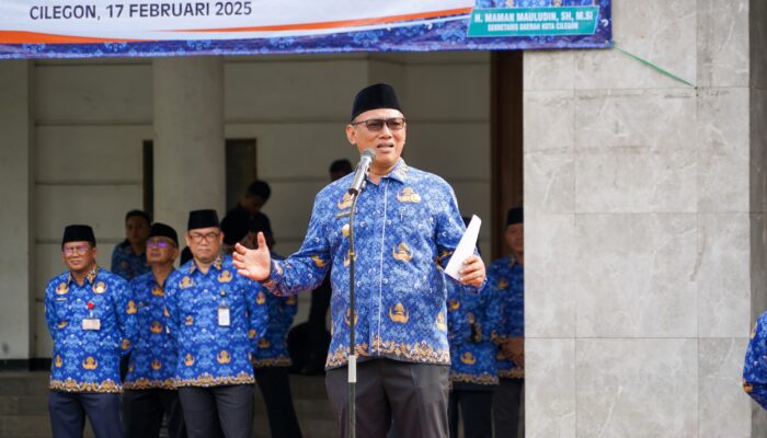 Jelang Akhir Masa Jabatan, Wali Kota Helldy Pimpin Upacara Hari Kesadaran Nasional