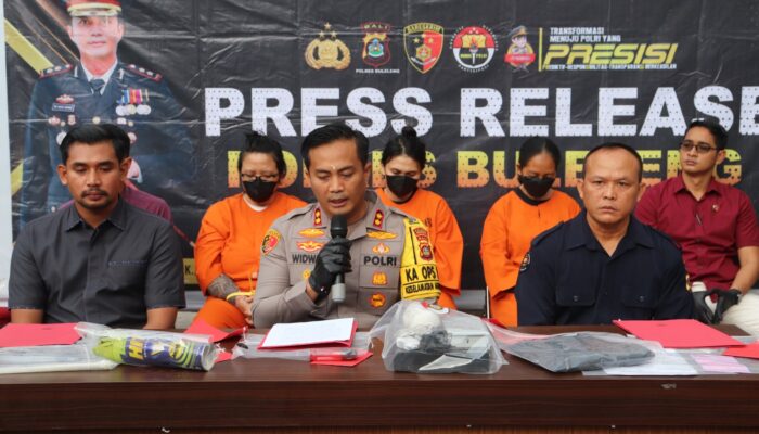 Polres Buleleng Amankan Tiga Pelaku Wanita Terkait Penemuan Mayat Mr.X Di Hutan Lindung 
