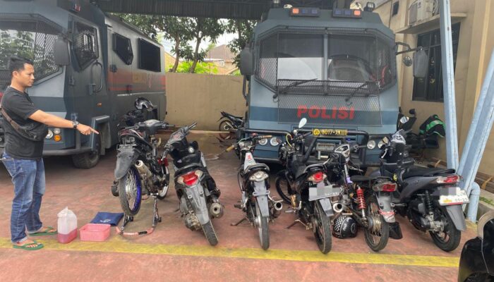 Joki Balap Liar Diringkus Tim Resmob Ditreskrimum Polda Banten