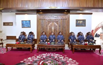 Sukseskan 5TH MNEK 2025, Kasal Laksanakan Courtesy Call ke PJ. Gubernur Bali