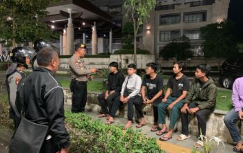 Polres Gianyar Gelar Patroli Malam Minggu, Cegah Balapan Liar Dan Gangguan Kamtibmas,