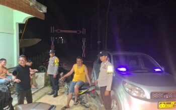 Polsek Jajaran Polres Kuansing Intensifkan Patroli KRYD Jaga Kamtibmas