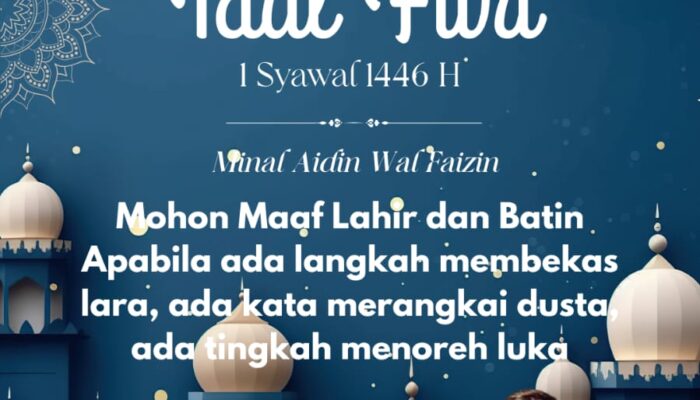 Keluarga Besar Wushu Indonesia Kota Cilegon Mengucapkan Selamat Hari Raya Idul Fitri 1446 H