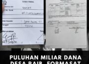 Puluhan Miliar Dana Desa Raib, FORMASAT Desak KPK-Kejagung Seret 3 Oknum Pejabat Korup!