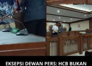 Eksepsi Dewan Pers: HCB Bukan Lagi Ketum PWI, Gugatan Dinyatakan Cacat Hukum
