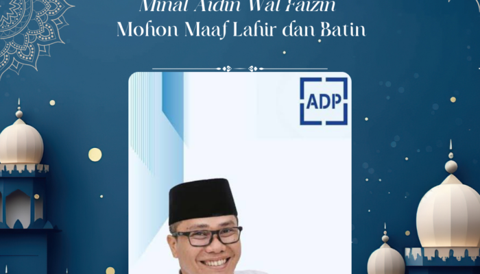H. Andi Dian Putra, S.T., M.M. Mengucapkan Selamat Hari Raya Idul Fitri 1446 H