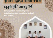 Keluarga Besar DP3AP2KB Kota Cilegon Mengucapkan Selamat Hari Raya Idul Fitri 1446 H/2025 M
