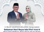 Helldy Agustian dan Keluarga Penuh Rasa Syukur Sambut Idul Fitri 1446 H