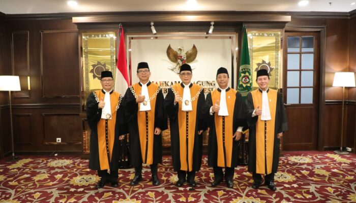 Ketua Mahkamah Agung Lantik Ketua Muda Militer Baru