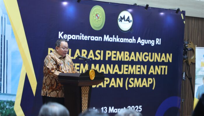 Mahkamah Agung Gelar Deklarasi Pembangunan Sistem Manajemen Anti Penyuapan