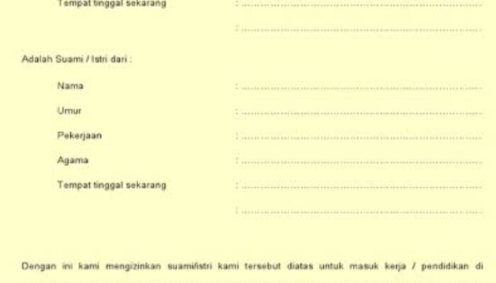 Suami Ratih Tidak Menandatangani Surat Ijin Pemberangkatan, Diduga Ada Pemalsuan Tanda Tangan
