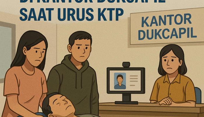 Gagal Operasi Karena Tak Punya E-KTP, Pasien RSUD Meninggal di Kantor Dukcapil Saat Urus KTP
