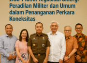 JAM-Pidmil Tegaskan Sinergi Peradilan Militer dan Umum dalam Penanganan Perkara Koneksitas
