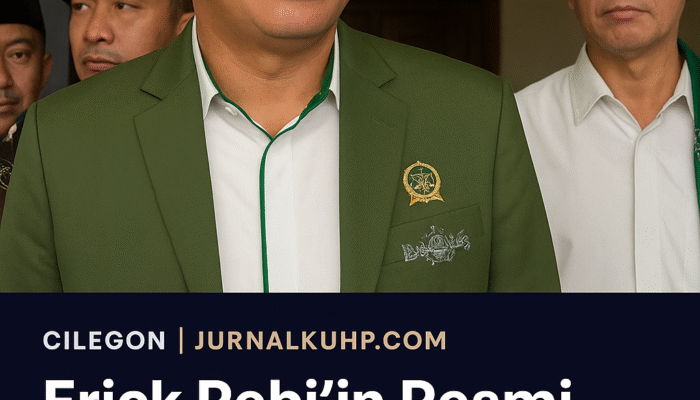Erick Rebi’in Resmi Dilantik, PCNU Cilegon Siap Hadir Lebih Progresif dan Adaptif
