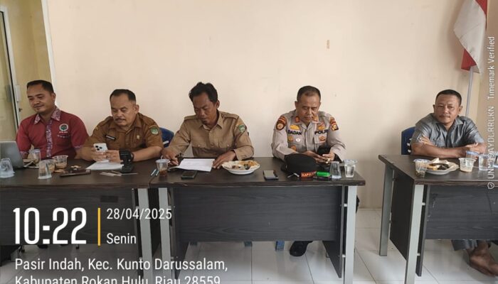 Kapolsek Kunto Darussalam Tekankan Kolaborasi Wujudkan Swasembada Pangan dan Harkamtibmas Kondisif