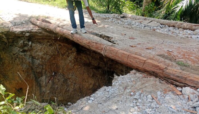 Diduga Salah Sasaran, Dana Desa di Perkebunan Padang Polau Gunakan APBN untuk Bangun Jalan di Areal HGU PT Socfindo